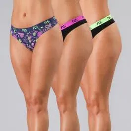 Pack 3X Colaless Algodon Fls 25585 Surtido 3