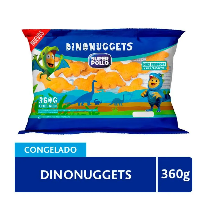 Nuggett Dino Super Pollo 360 Gr