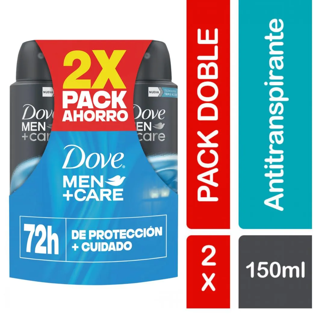 Pack Antitranspirante Dove Men