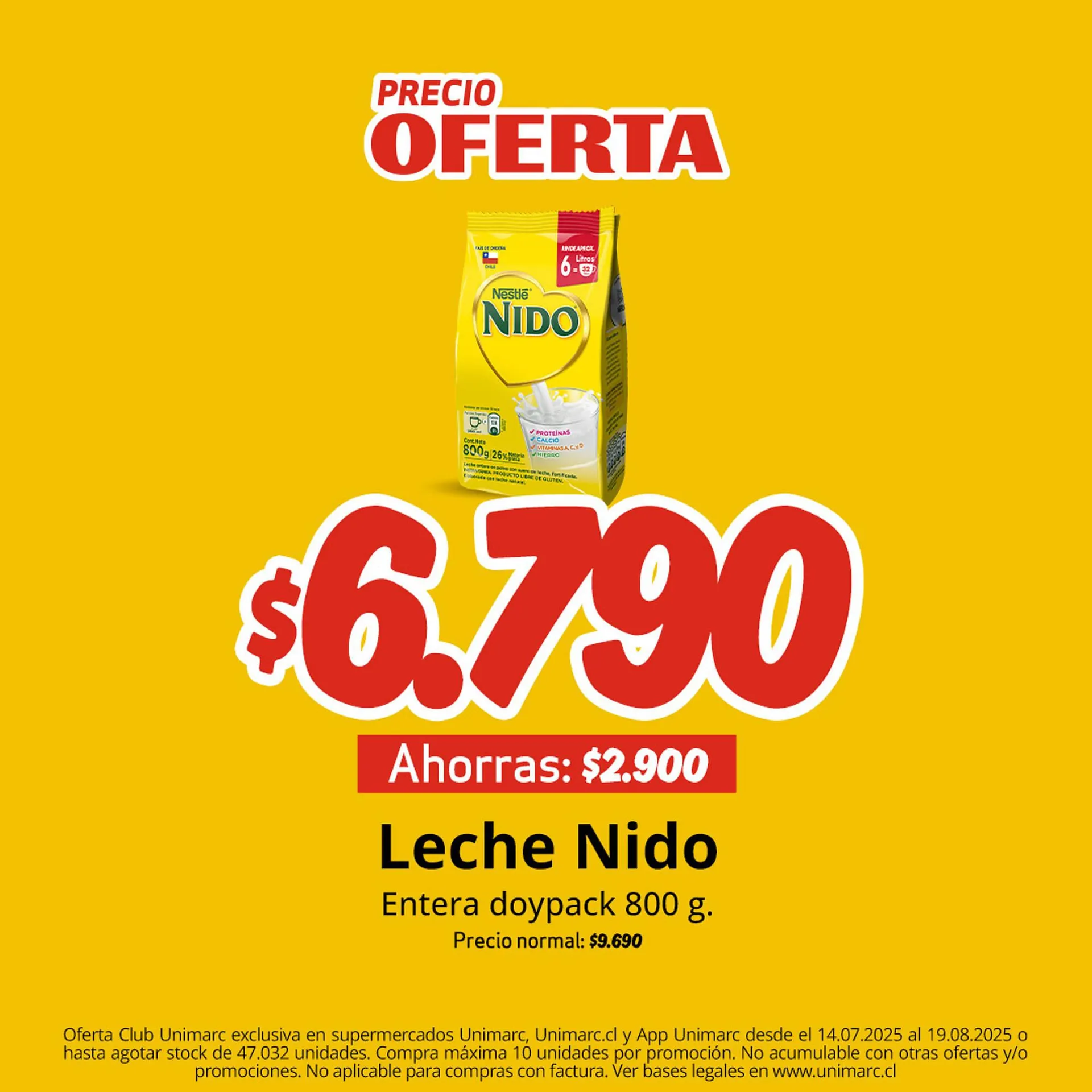 Catálogo de Catálogo Unimarc 24 de julio al 19 de agosto 2025 - Página 1