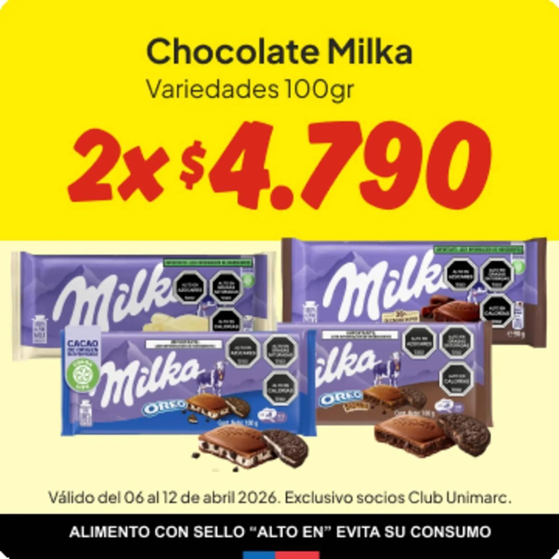 Catálogo de Catálogo Unimarc 6 de abril al 12 de abril 2026 - Página 1