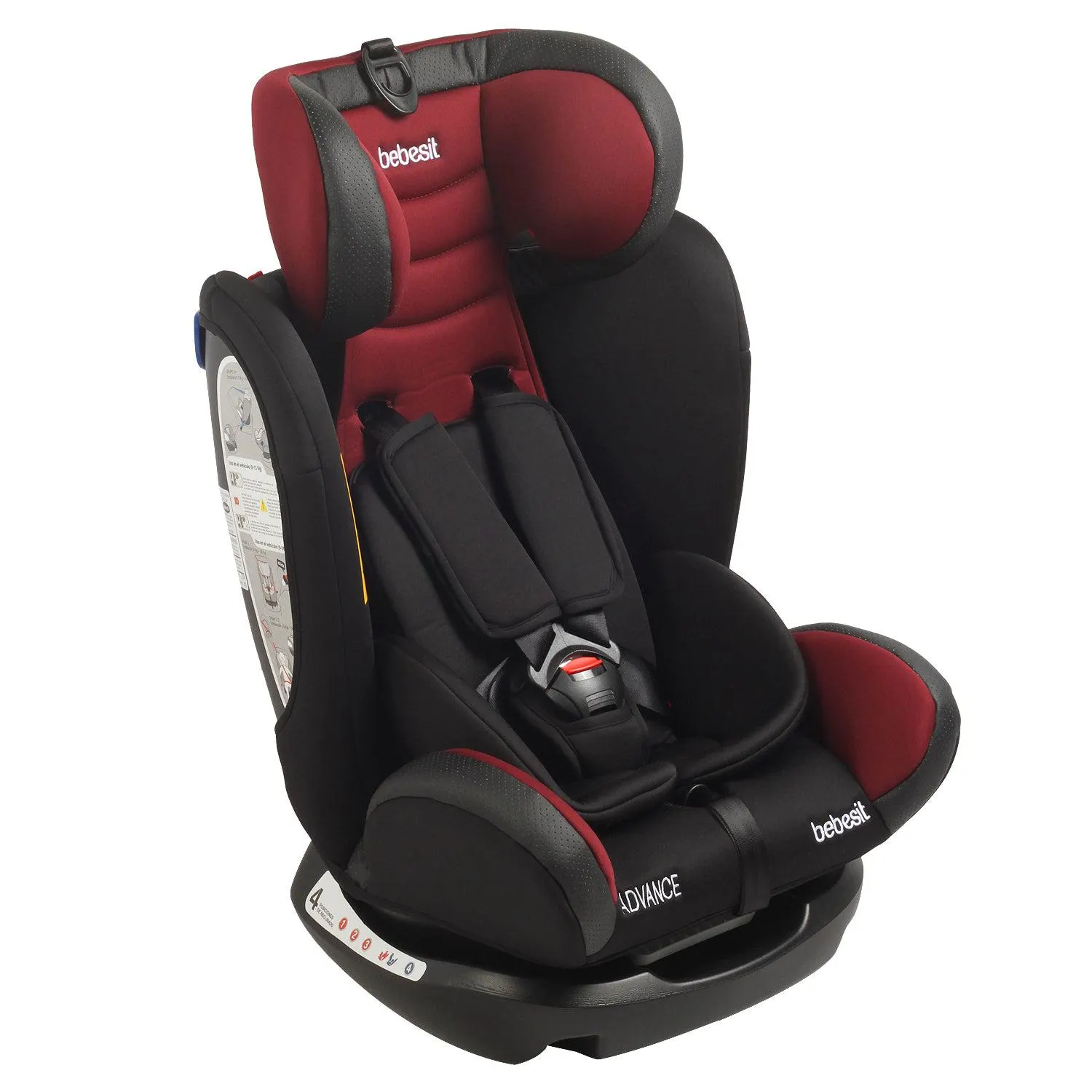 Silla de Auto Convertible Advance Roja