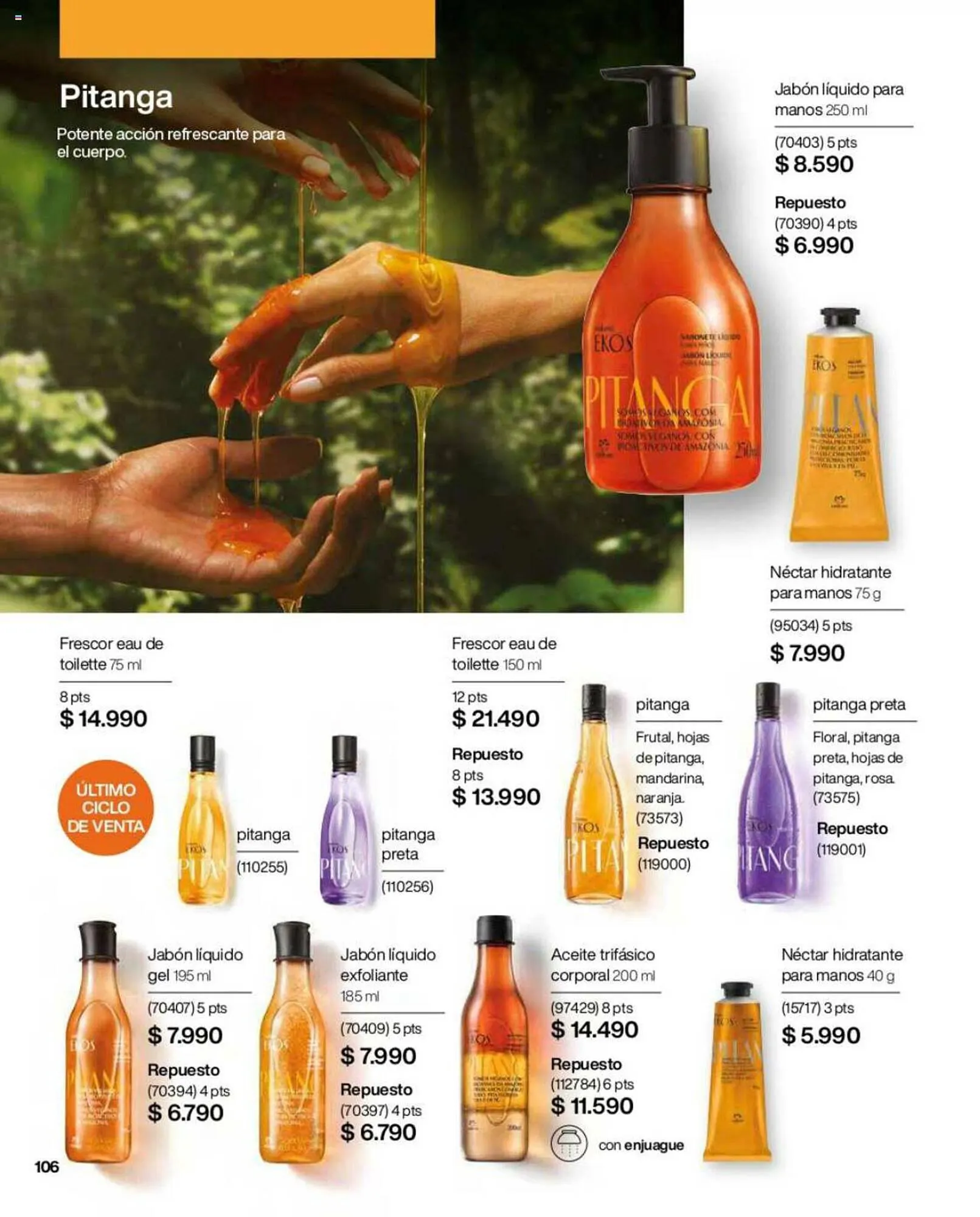 Catálogo de Catálogo Natura 1 de julio al 31 de octubre 2023 - Página 106