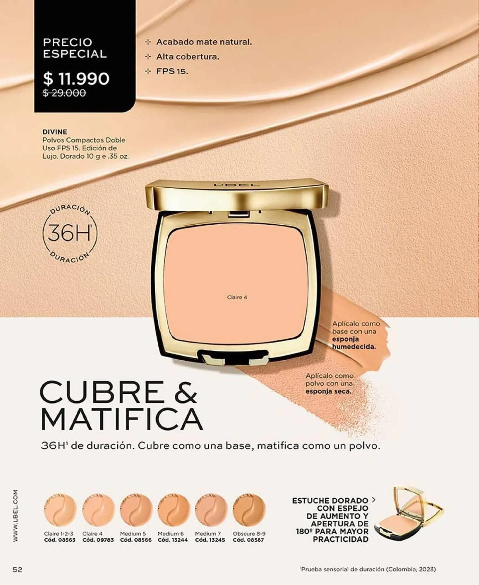 Catálogo de Catálogo L'Bel 10 de julio al 31 de diciembre 2025 - Página 52