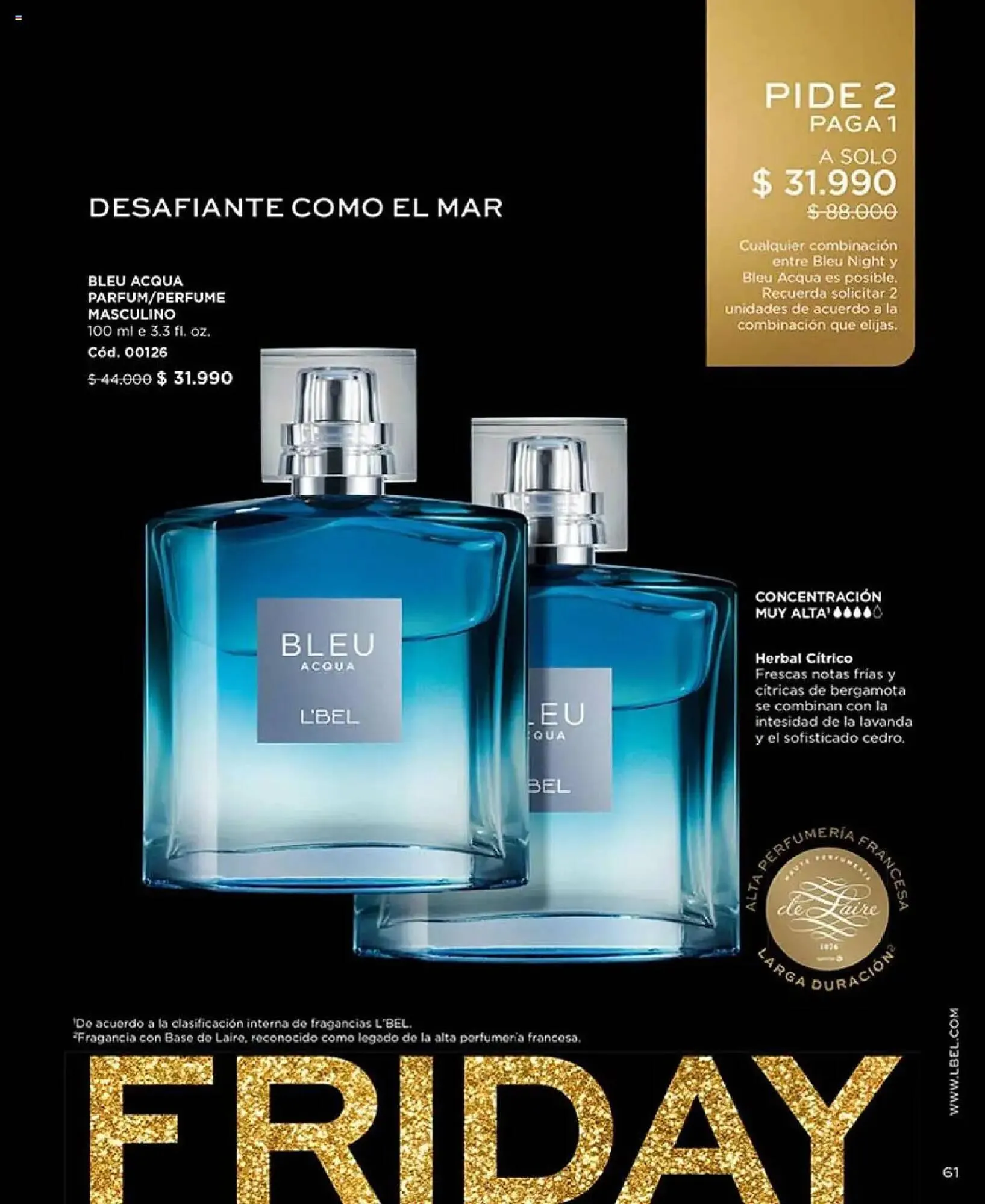 Catálogo de Catálogo L'Bel 14 de octubre al 1 de noviembre 2025 - Página 61