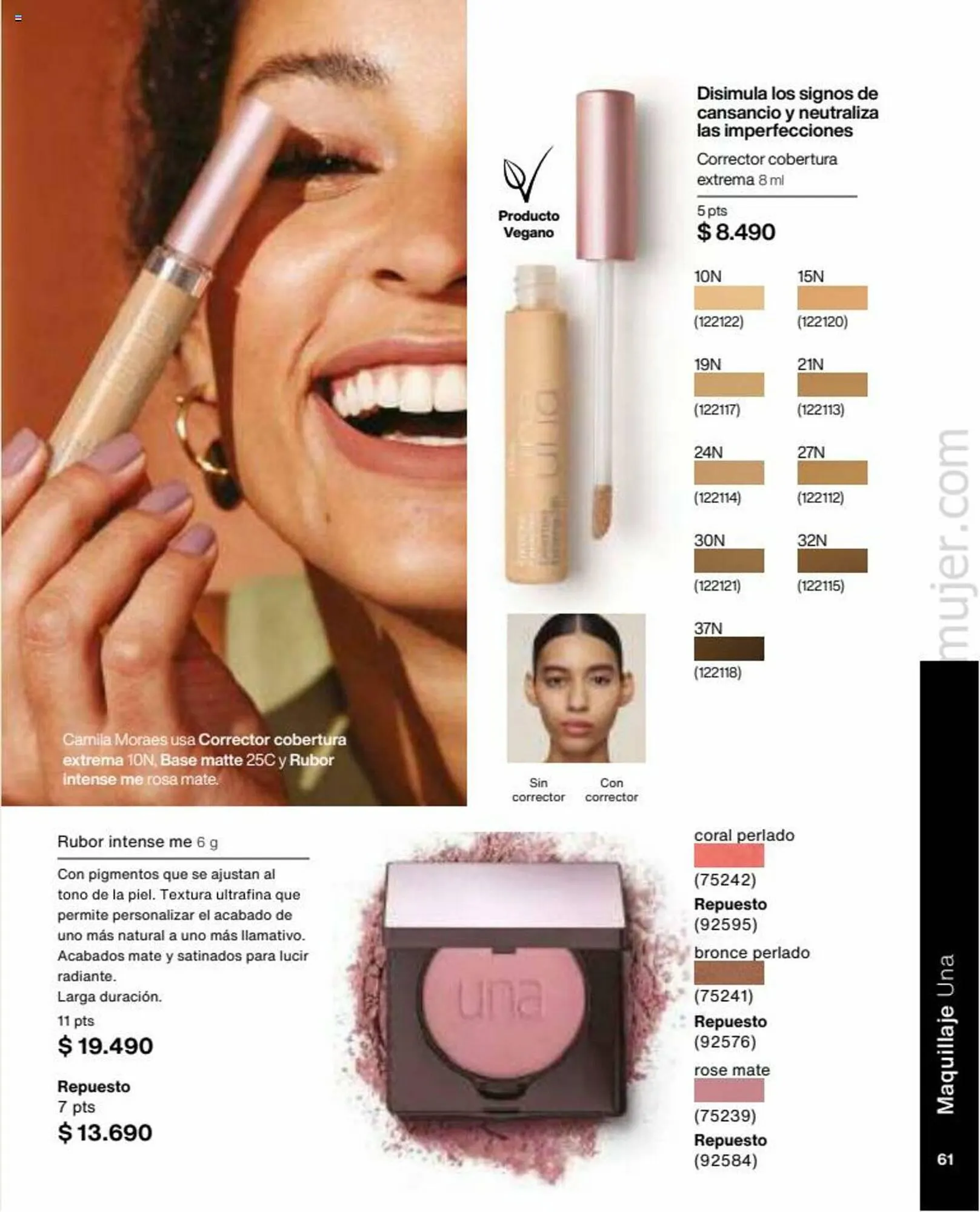 Catálogo de Catálogo Natura 1 de octubre al 15 de octubre 2023 - Página 61