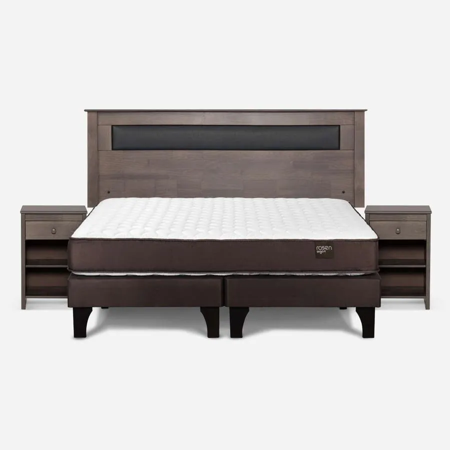 Cama Ergo-T New King + Muebles Ferrara
