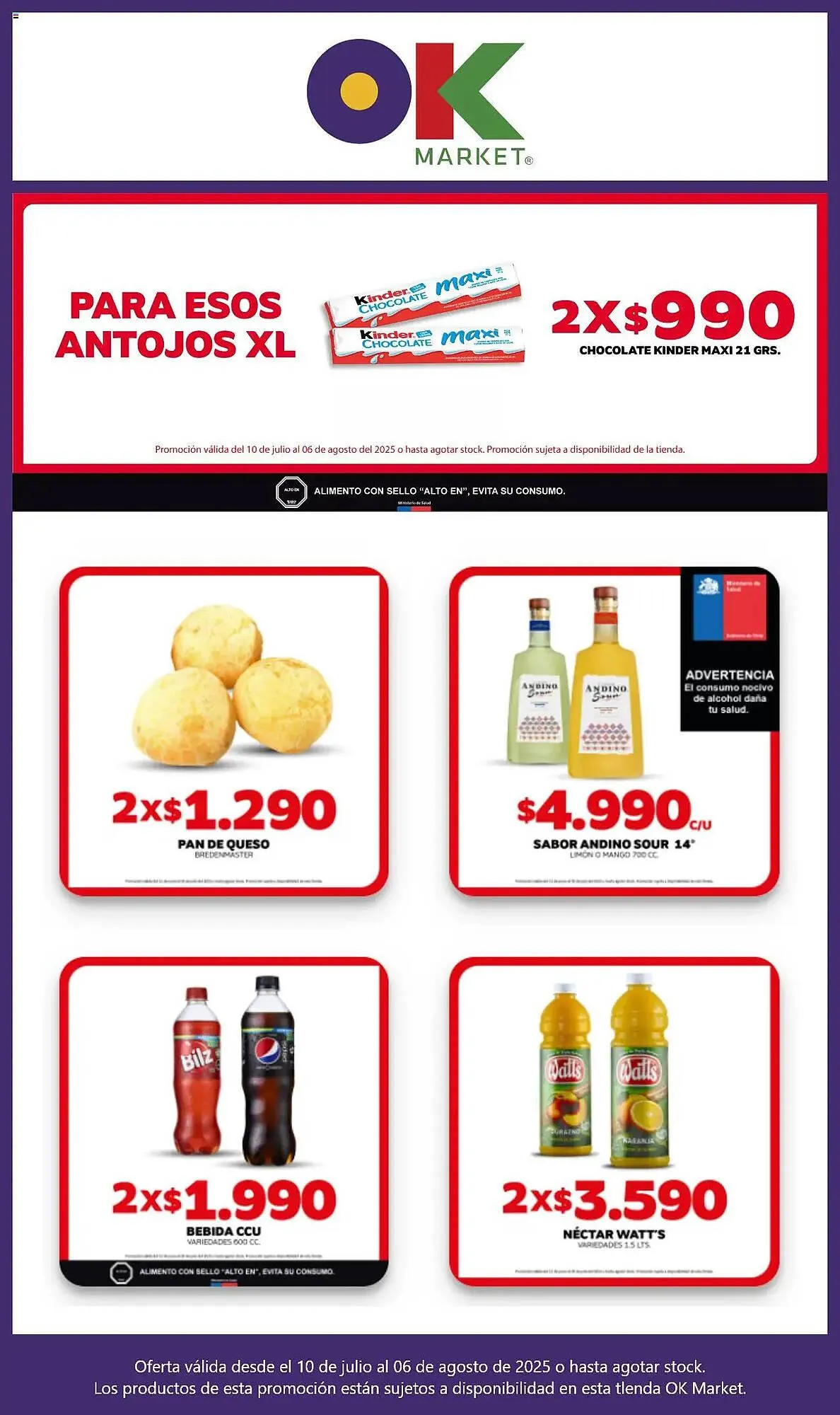 Catálogo de Catálogo OK Market 10 de julio al 6 de agosto 2025 - Página 4