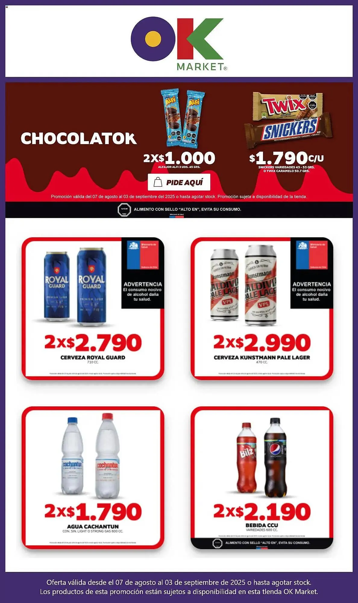 Catálogo de Catálogo OK Market 7 de agosto al 4 de septiembre 2025 - Página 8