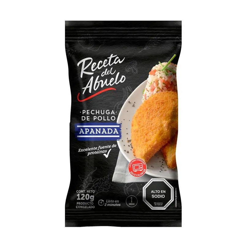 Pechuga Apanada R/Abuelo 120 Gr