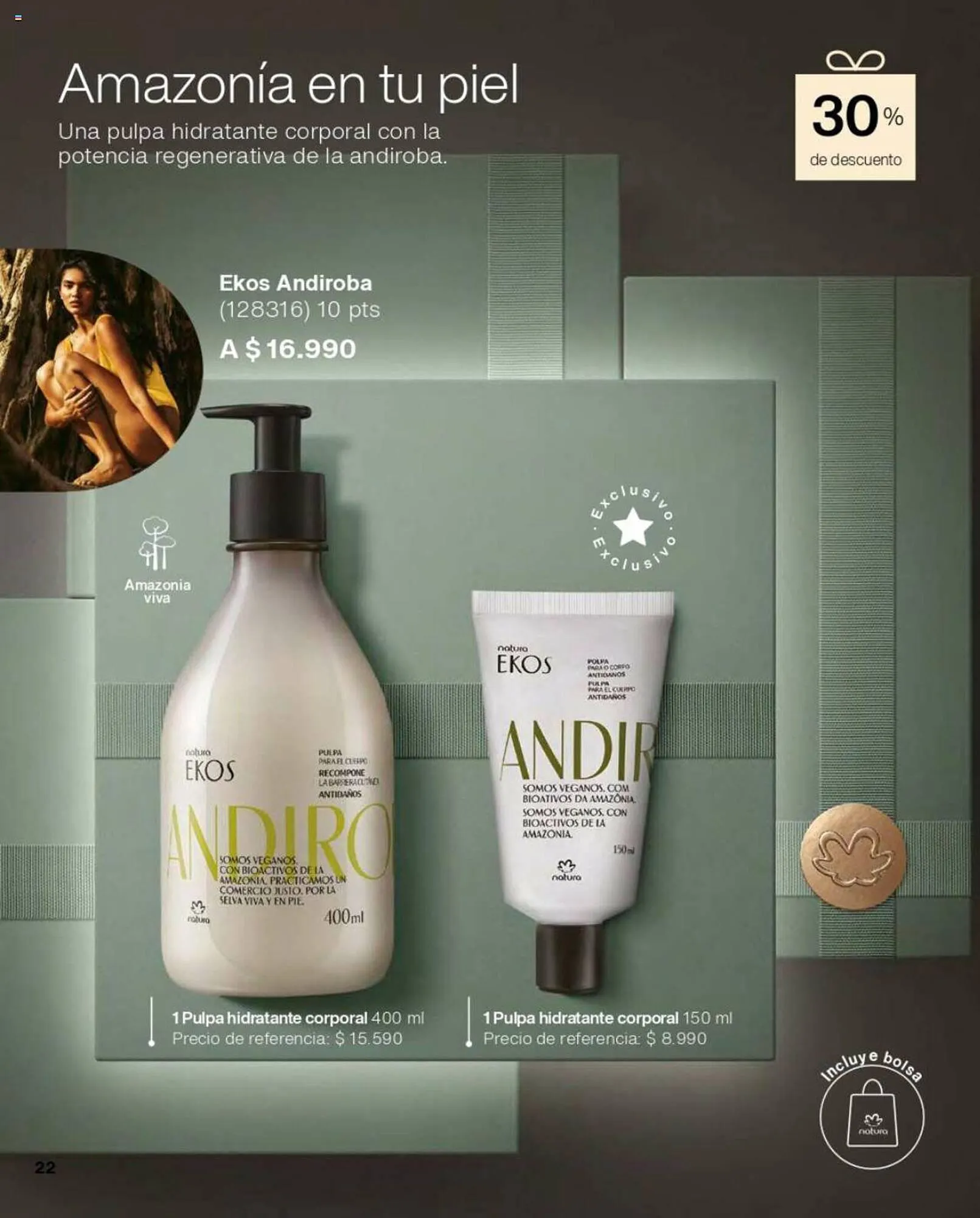 Catálogo de Catálogo Natura 1 de septiembre al 30 de septiembre 2023 - Página 22