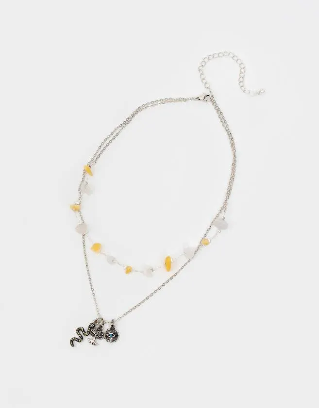 Set de collares con piedras