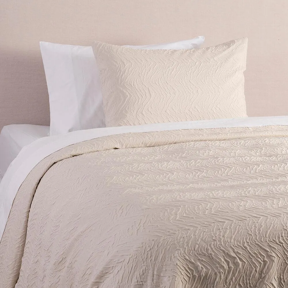 Funda de Plumón Organic 1.5 Plazas Beige