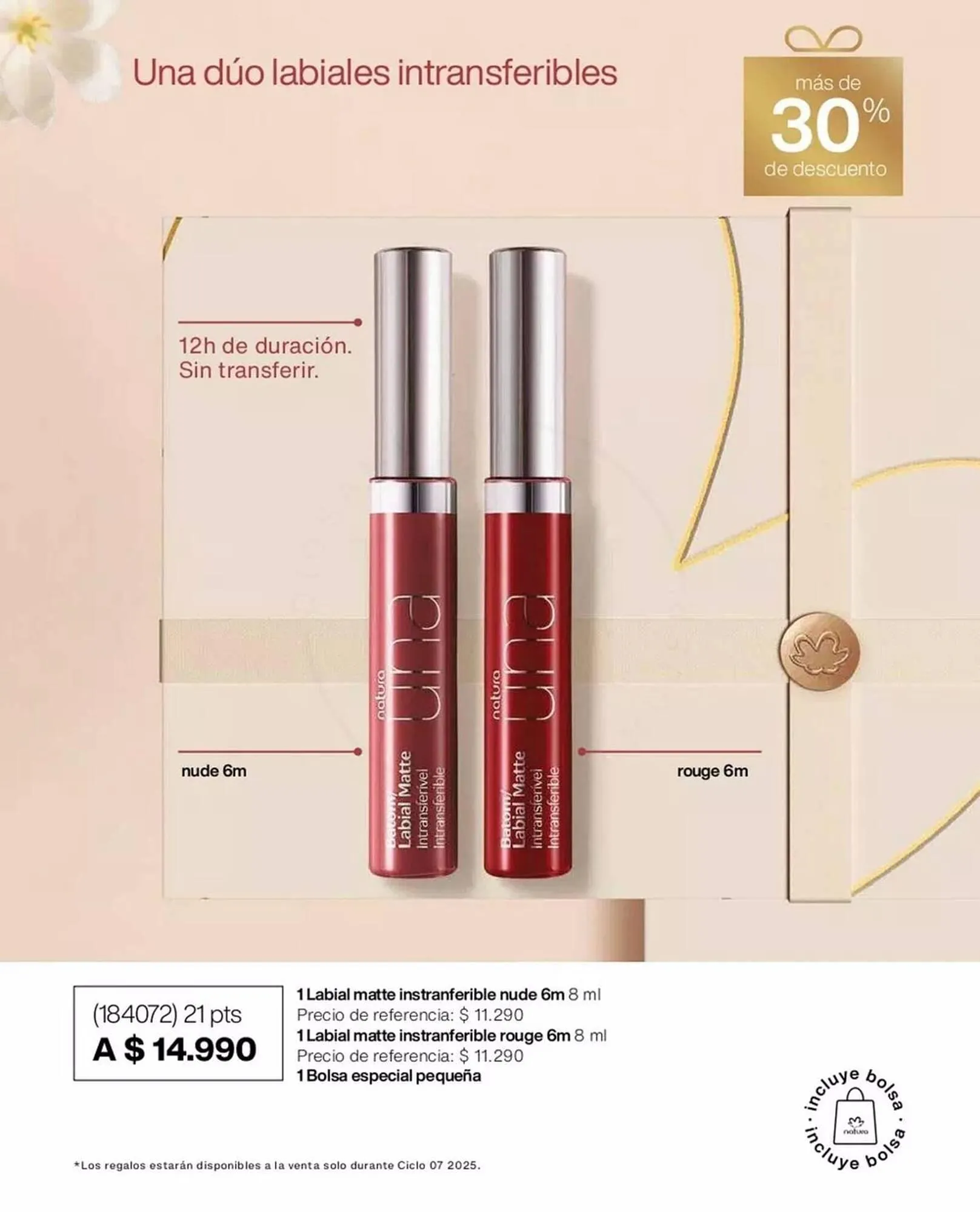 Catálogo de Catálogo Natura 1 de julio al 31 de julio 2025 - Página 21