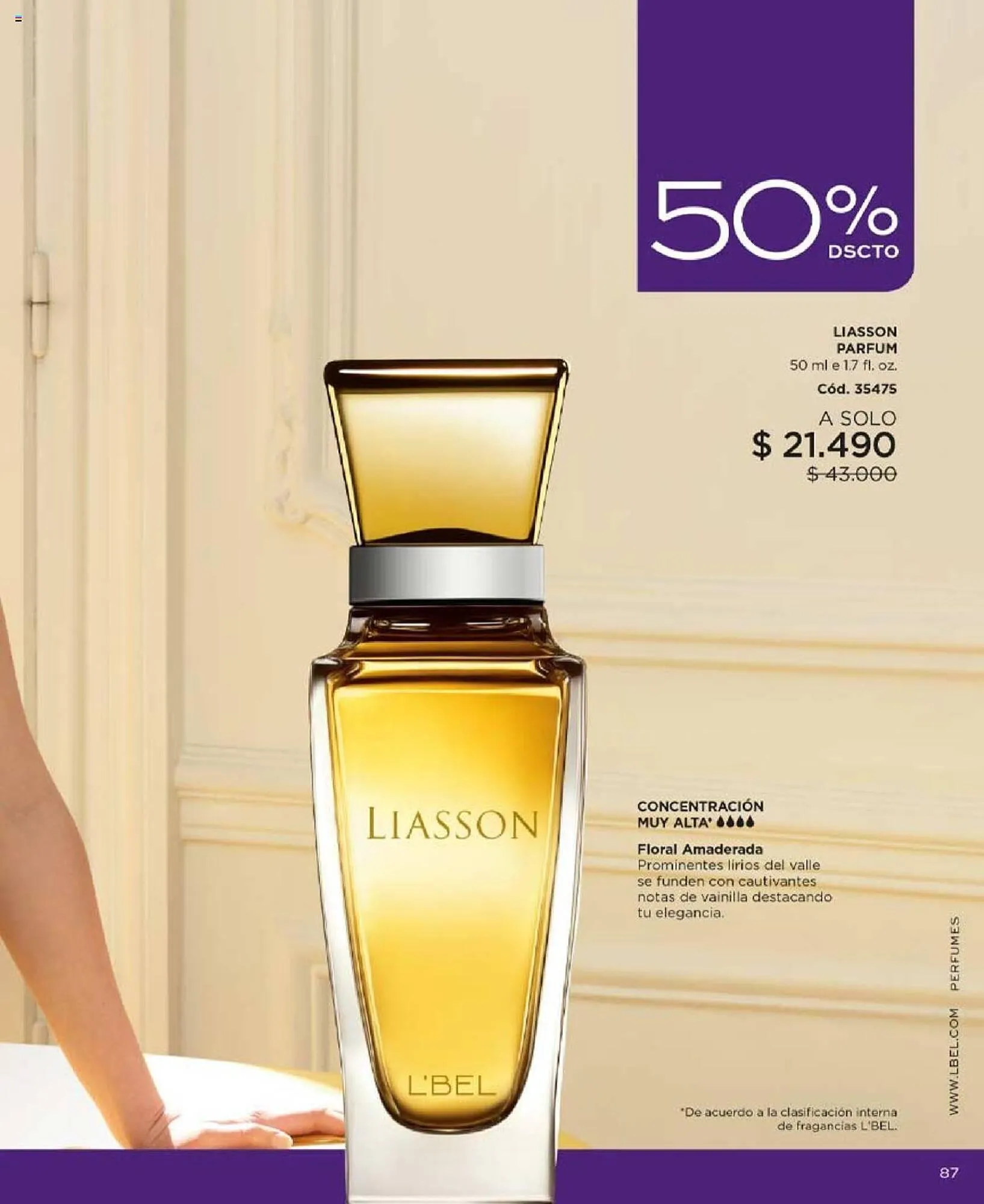 Catálogo de Catálogo L'Bel 16 de agosto al 16 de septiembre 2024 - Página 87