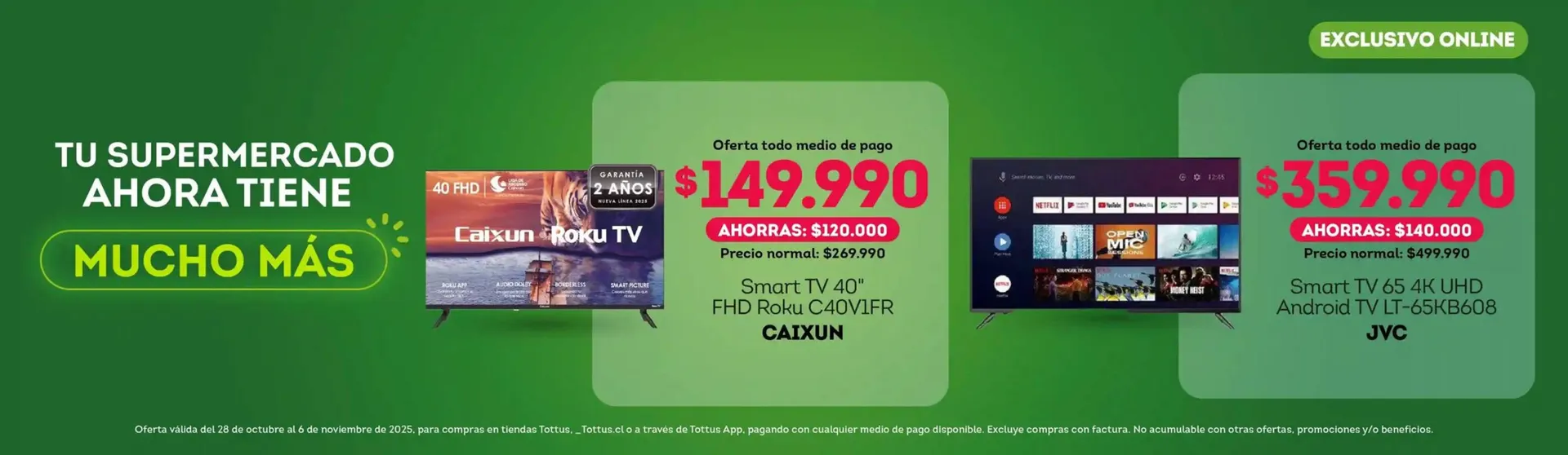 Catálogo de Catálogo Tottus 6 de noviembre al 9 de noviembre 2025 - Página 6