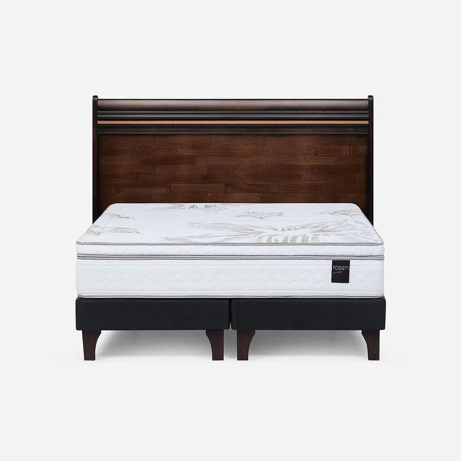 Cama Art 4 de 2 Plazas + Respaldo Opera