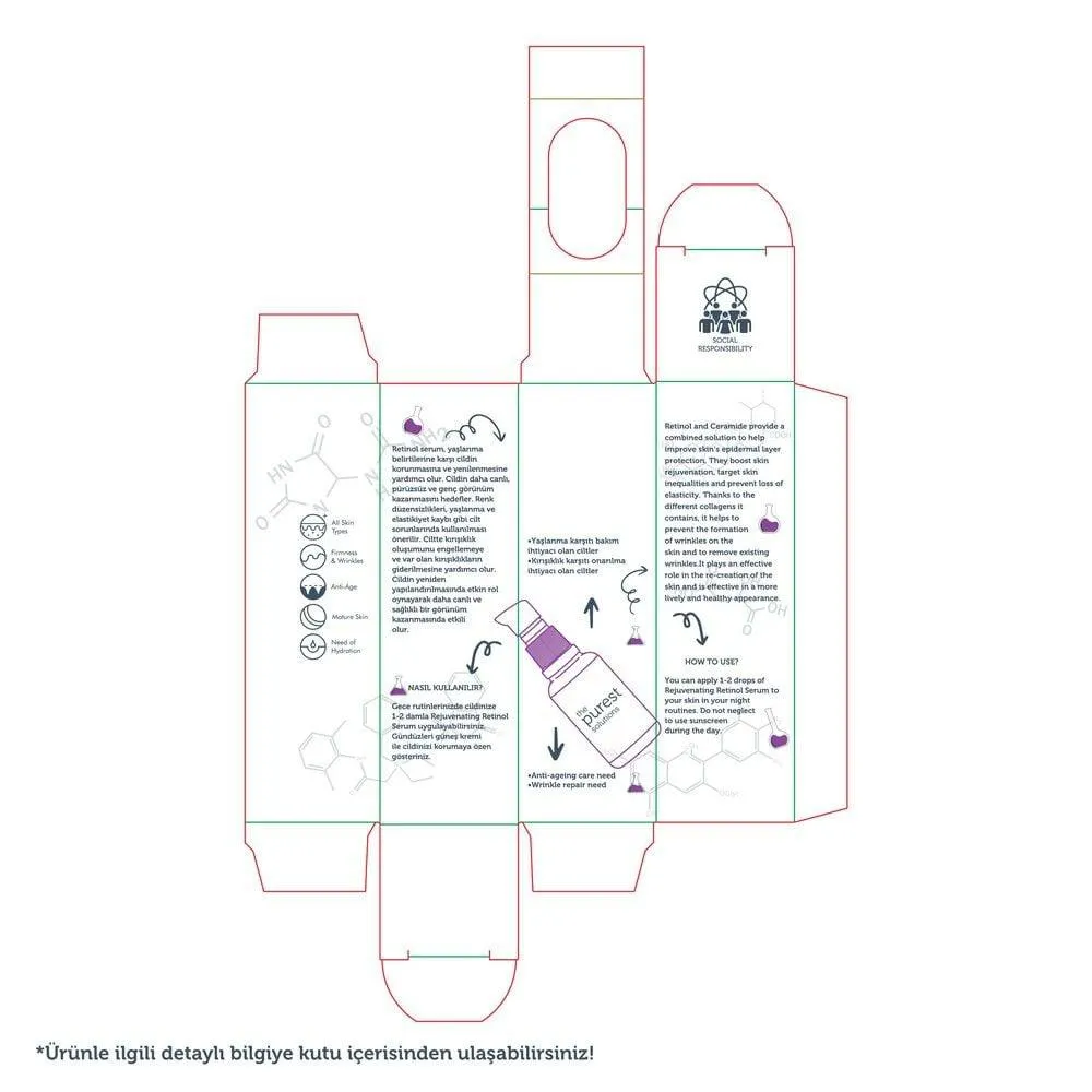 Serum Antiedad con Retinol 1% + Ceramida 30ml
