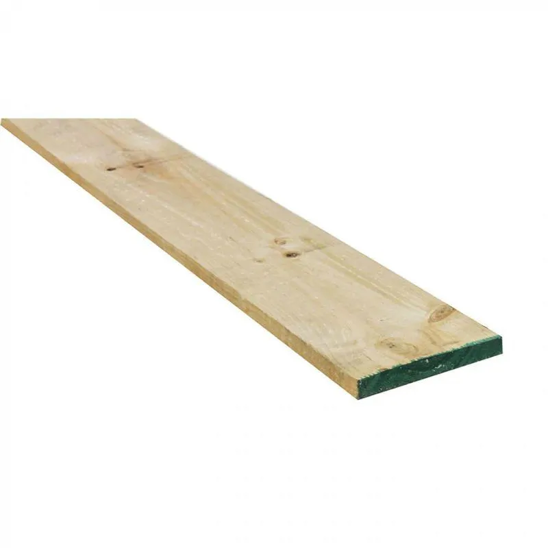 Pino Dimensionado Verde 1" x 5" 3,2 mt