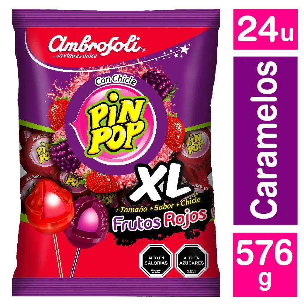 Pinpop xl frutos rojos
