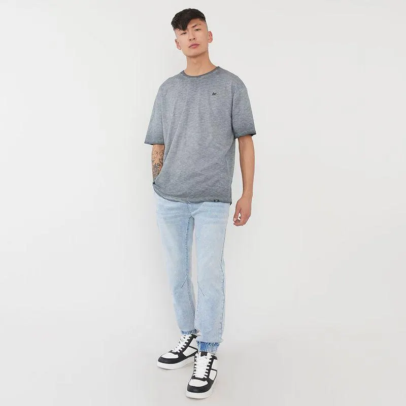 Jeans Hombre Jogger Fit Color Azul Claro Talla 2XL