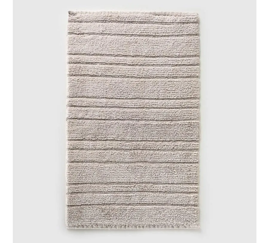 Piso de Baño Líneas Beige 50x80 cm