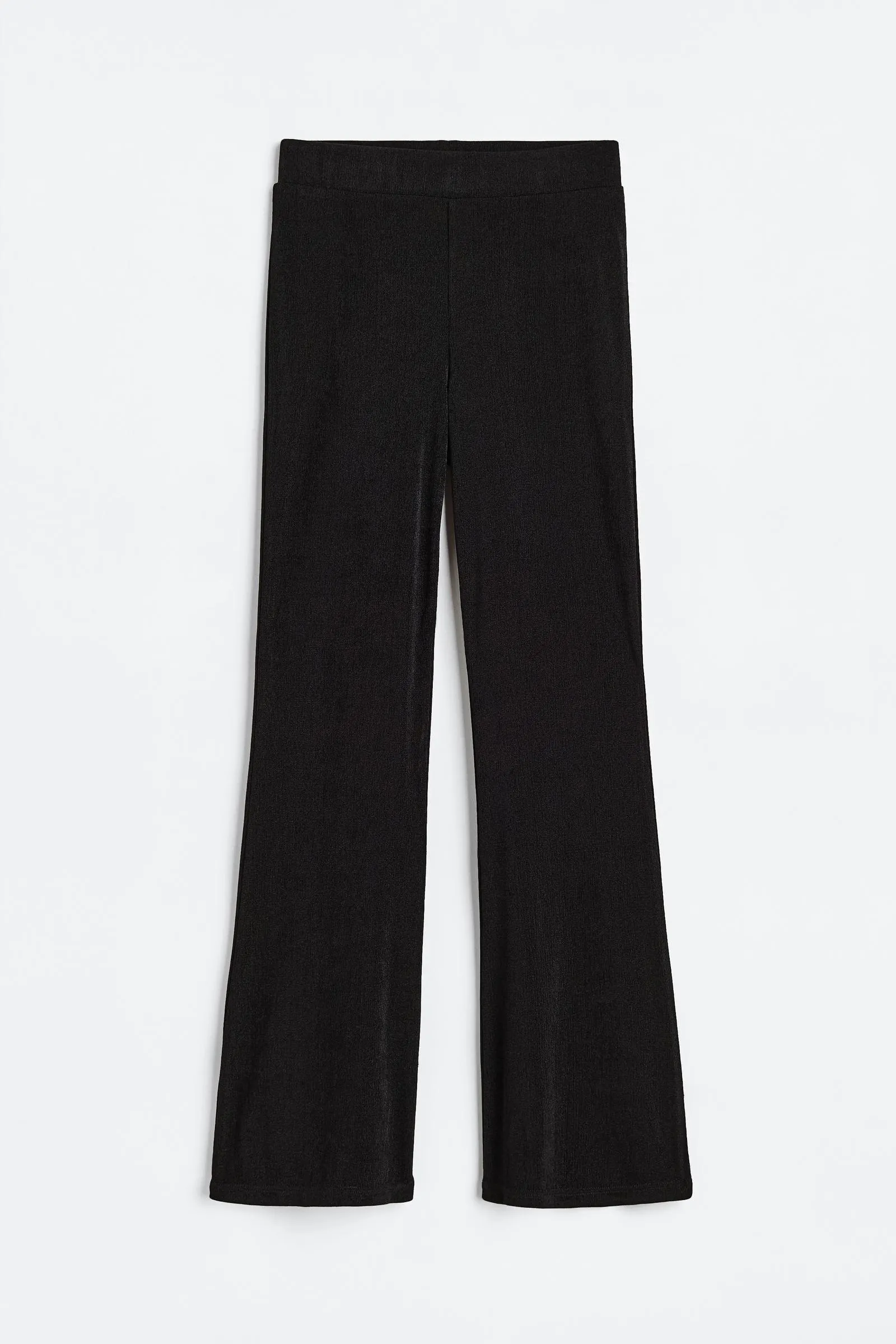 Leggings acampanados acanalados