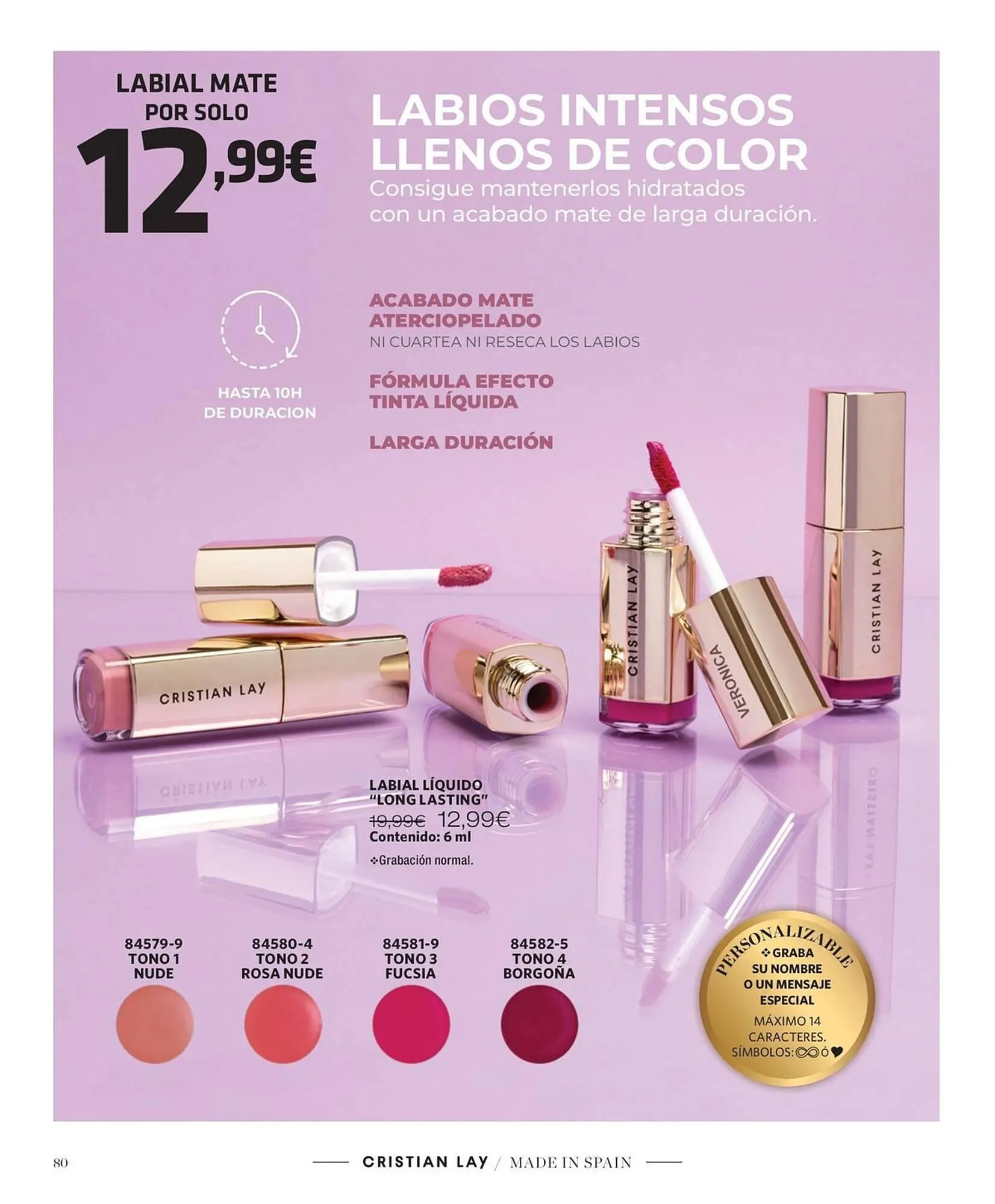 Catálogo de Catálogo Cristian Lay 4 de marzo al 23 de marzo 2025 - Página 80