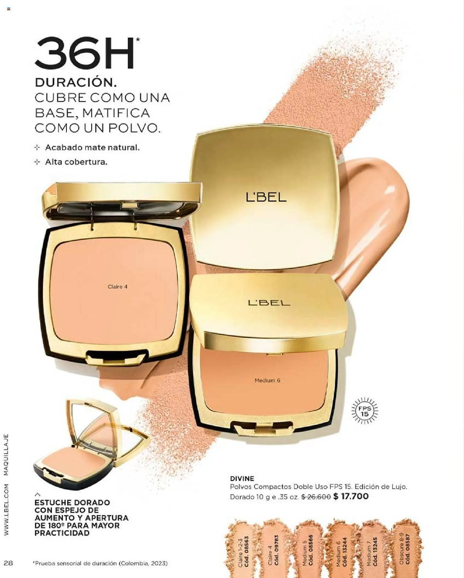 Catálogo de Catálogo L'Bel 16 de agosto al 16 de septiembre 2024 - Página 28