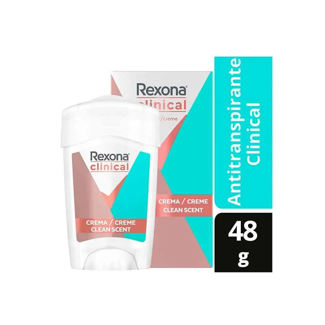 Desodorante Rexona Clinical Clean Scent 48g