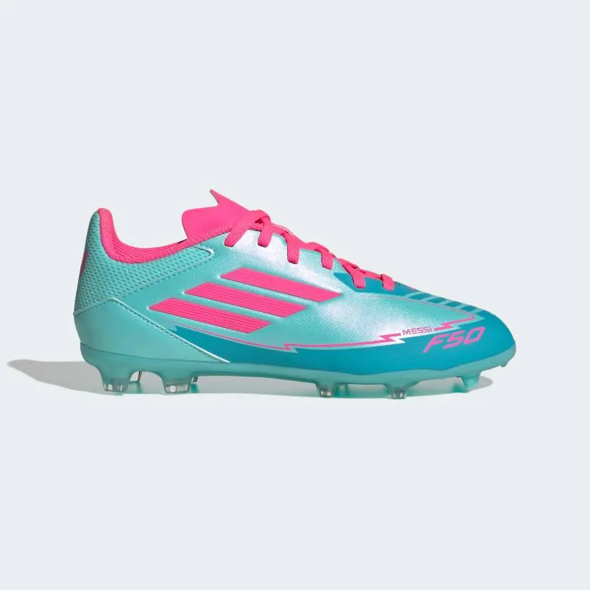 Zapatos de Fútbol F50 League Messi Terreno Firme/Multiterreno Niños