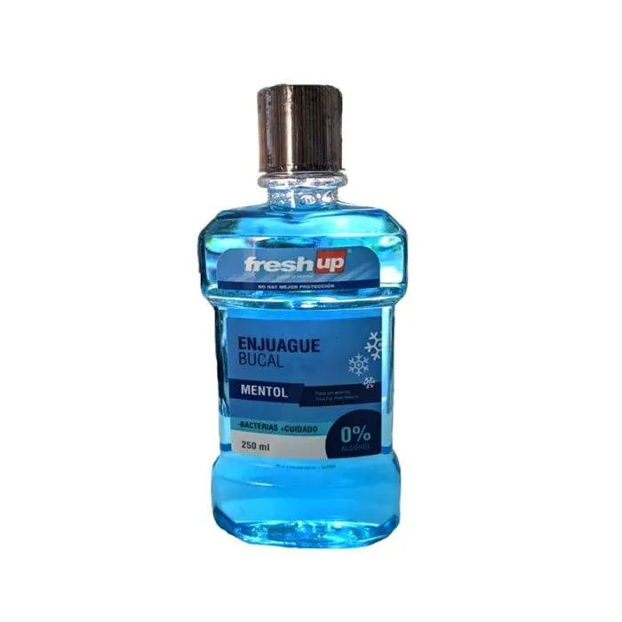 Enjuague Bucal Fresh Up Menta Zero 250Ml