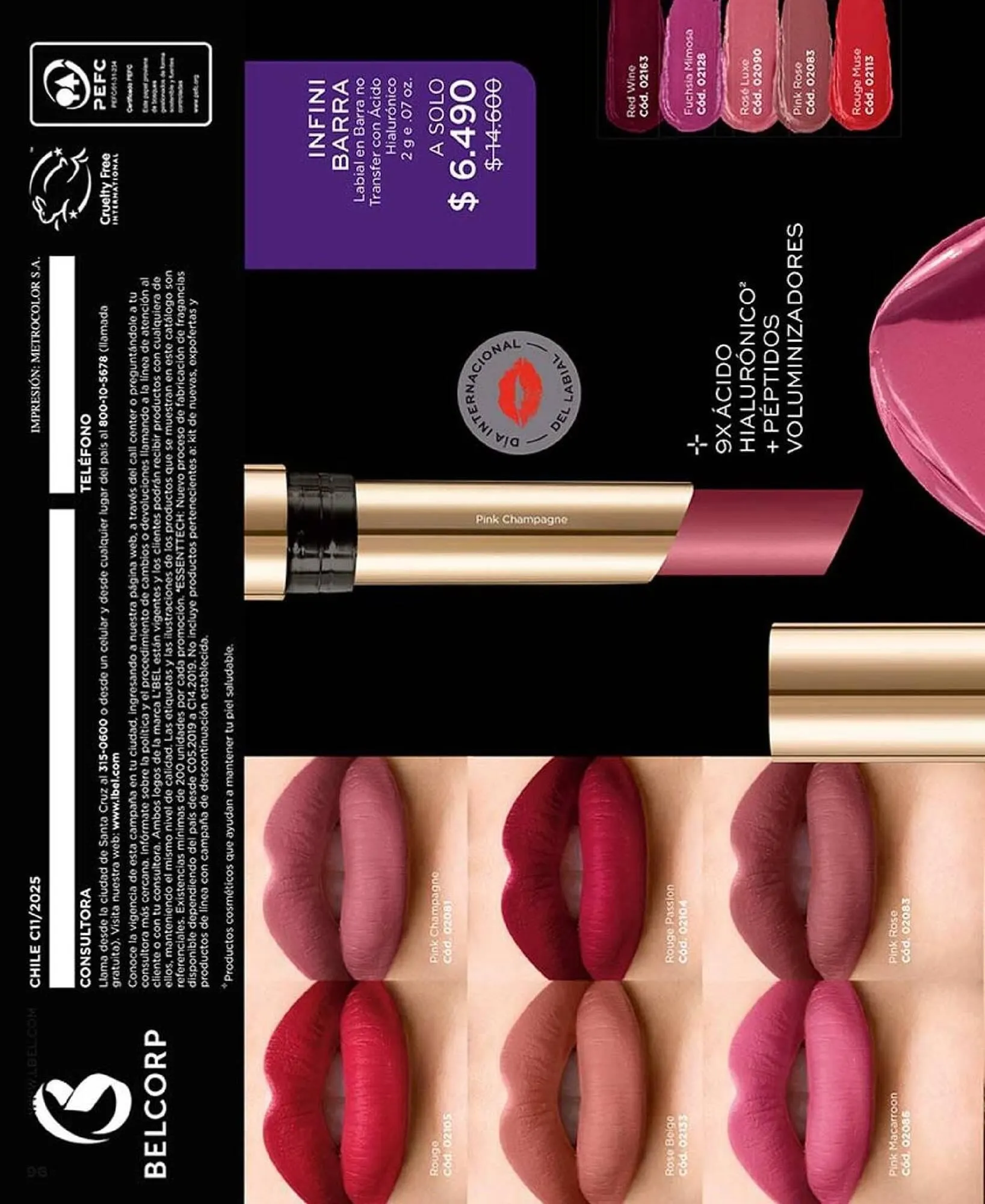 Catálogo de Catálogo L'Bel 1 de noviembre al 30 de noviembre 2025 - Página 96