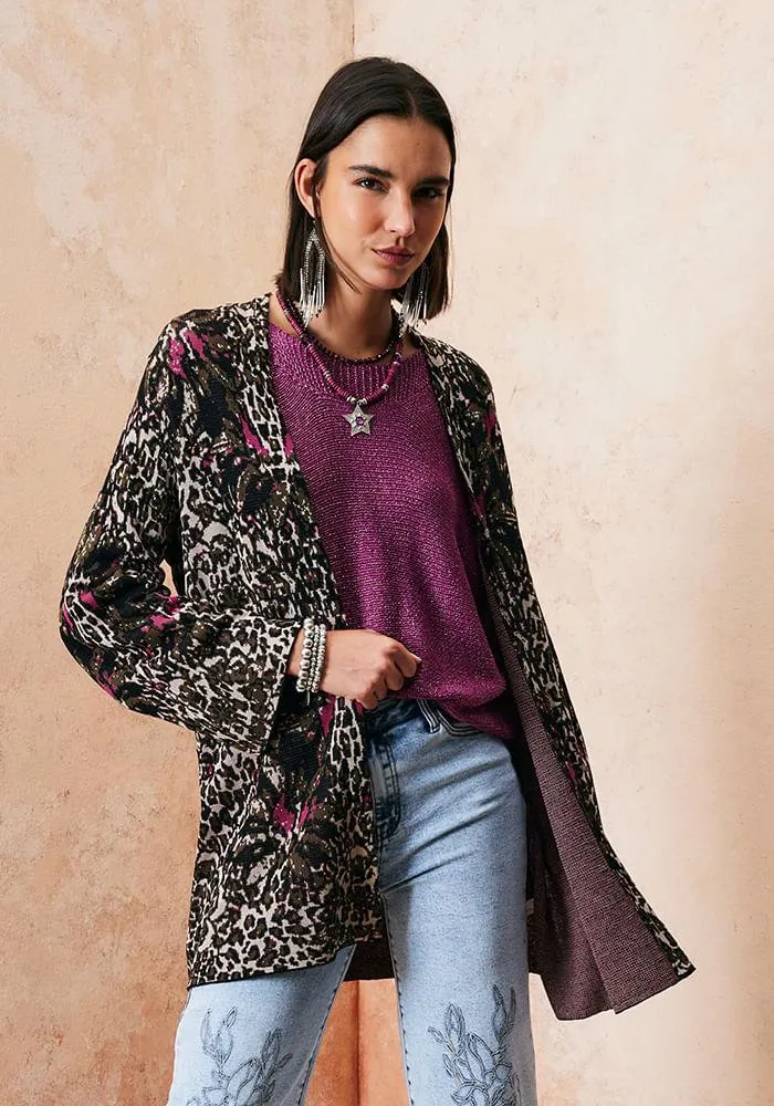 Chaleco Tejido En Jacquard