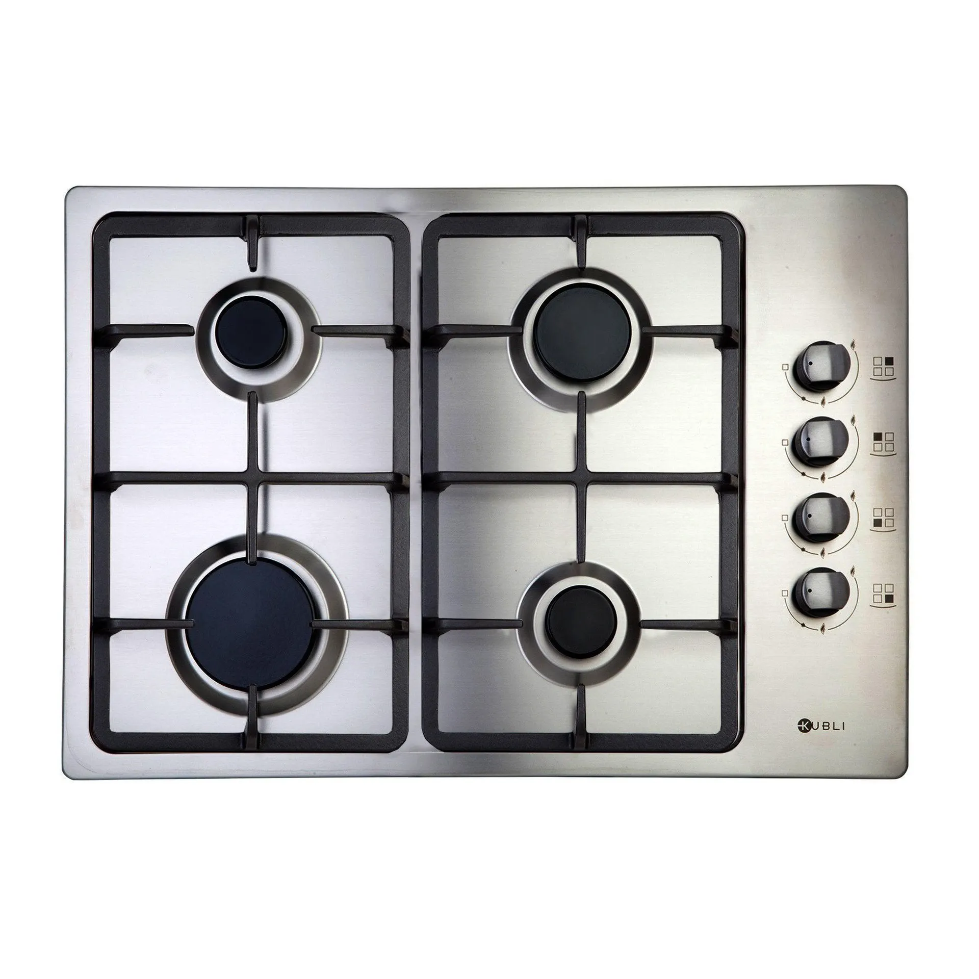 Encimera a Gas Neu 4Q 4 Quemadores 65 cm Kubli