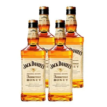 Whiskey Jack Daniels Honey 750 CC x4 | Liquidos.cl