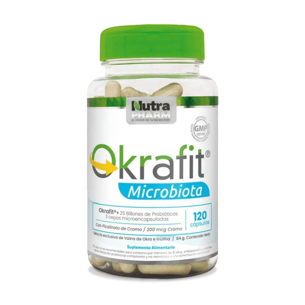Okrafit Microbiota120 Cápsulas