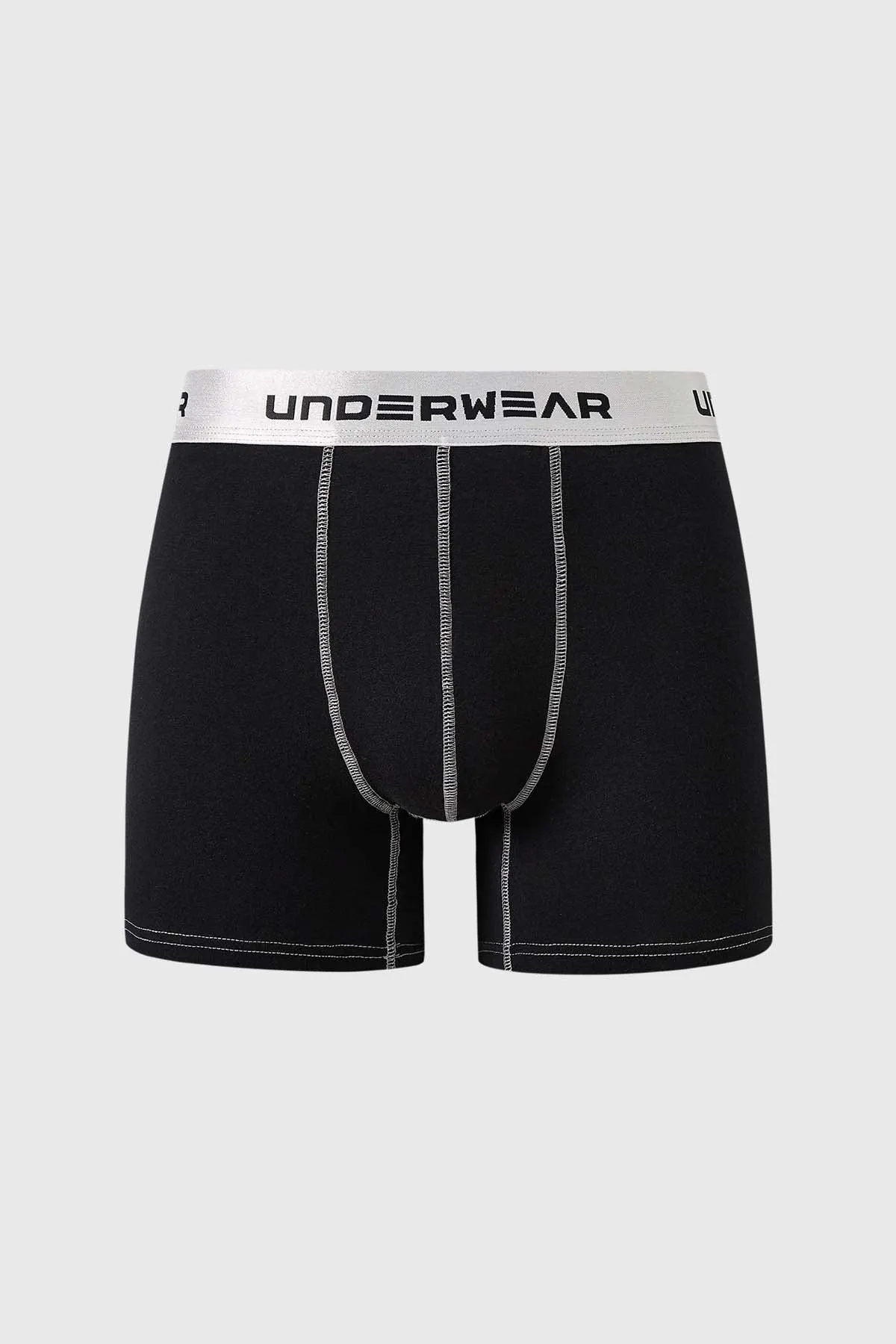 Boxer Hombre Tripack Pretina Negro