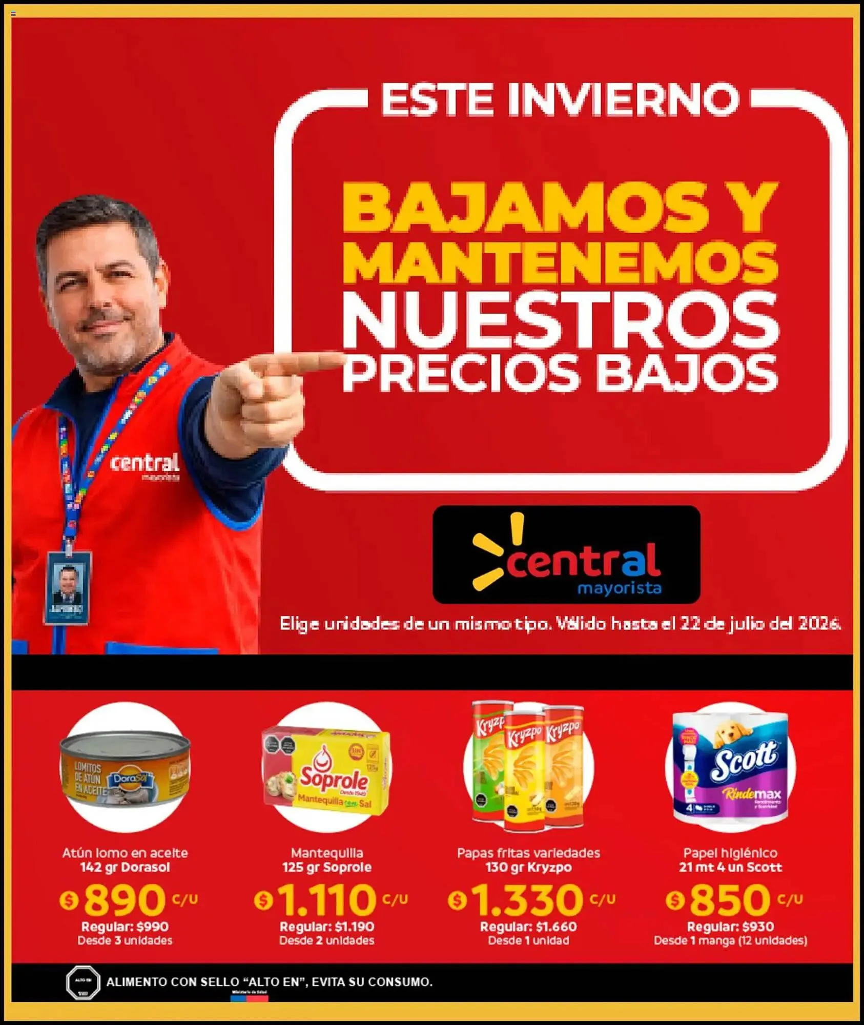 Catálogo de Catálogo Central Mayorista 4 de mayo al 23 de julio 2026 - Página 1