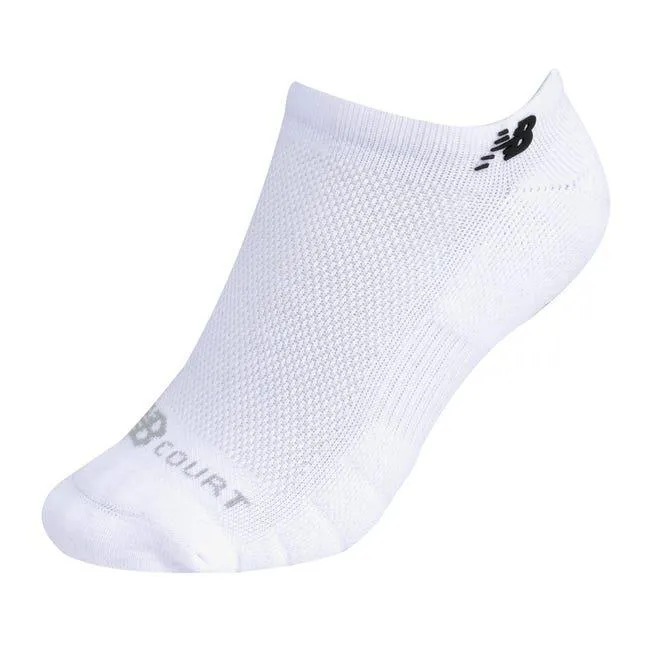 Calcetines 2 Pares Tenis Mujer New Balance No Show Blanco
