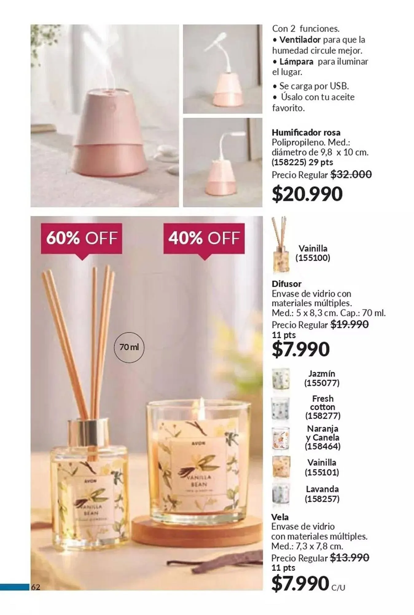 Catálogo de Catálogo Avon 25 de marzo al 30 de abril 2025 - Página 62