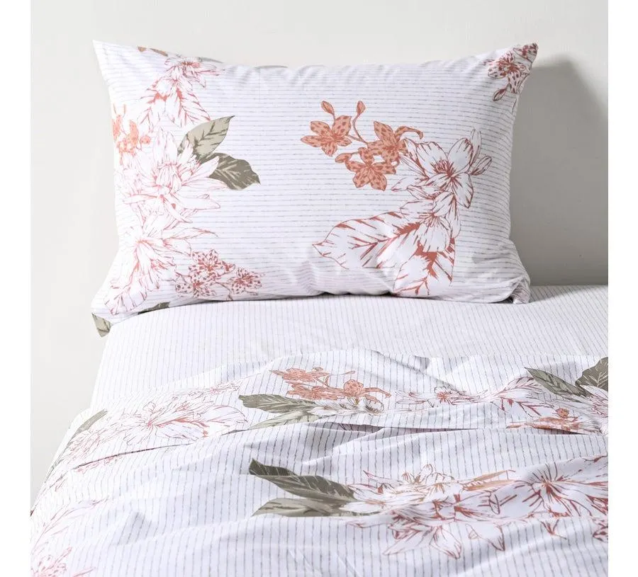 Sábanas 1.5 Plazas Amaranta 200 Hilos