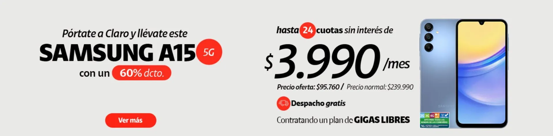 Catálogo de Claro promociones ! 26 de agosto al 6 de septiembre 2024 - Página 1