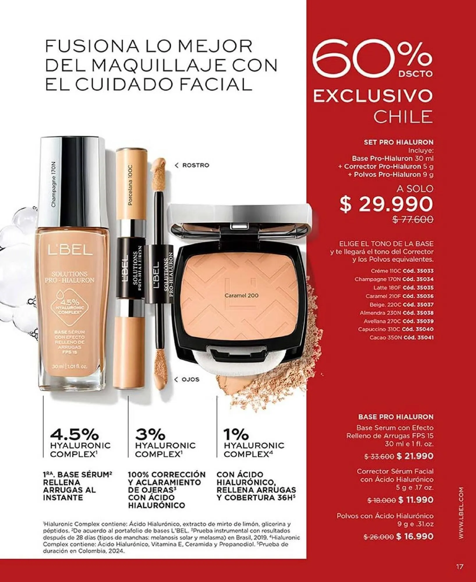 Catálogo de Catálogo L'Bel 6 de octubre al 31 de octubre 2025 - Página 17