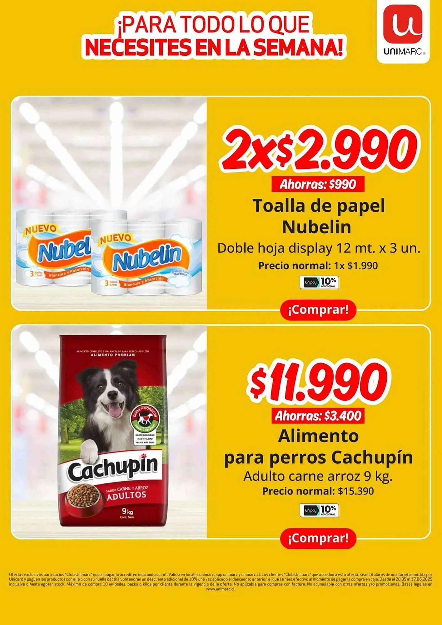 Catálogo de Catálogo Unimarc 20 de mayo al 17 de junio 2025 - Página 21