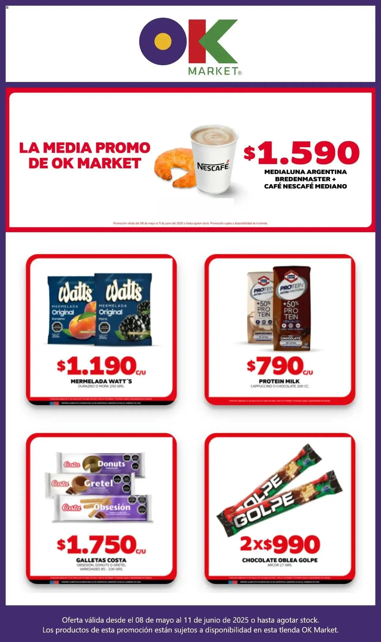 Catálogo de OK Market ofertas  8 de mayo al 11 de junio 2025 - Página 4