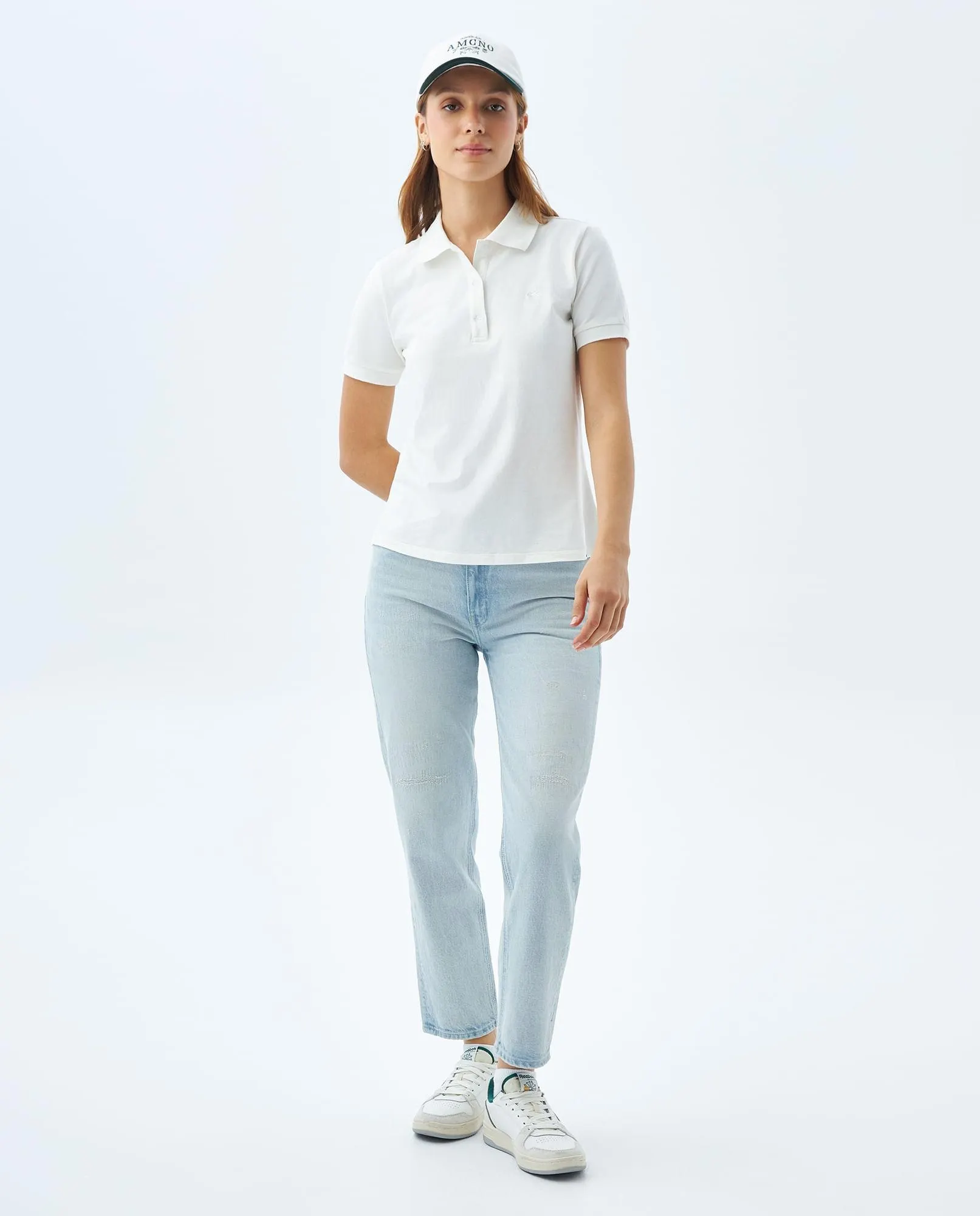 Polo Slim básica para mujer