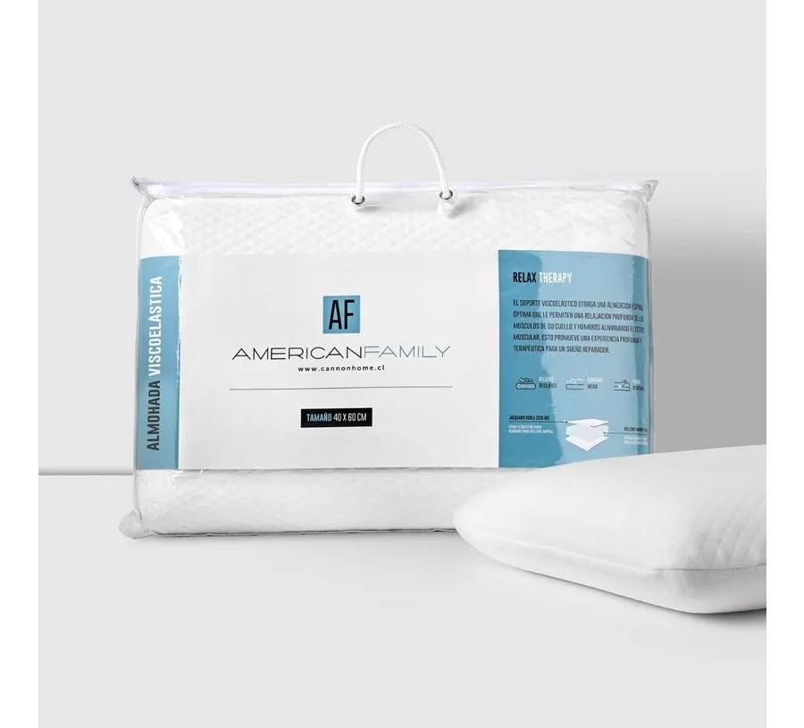 Almohada Viscoelástica 40x60 cm