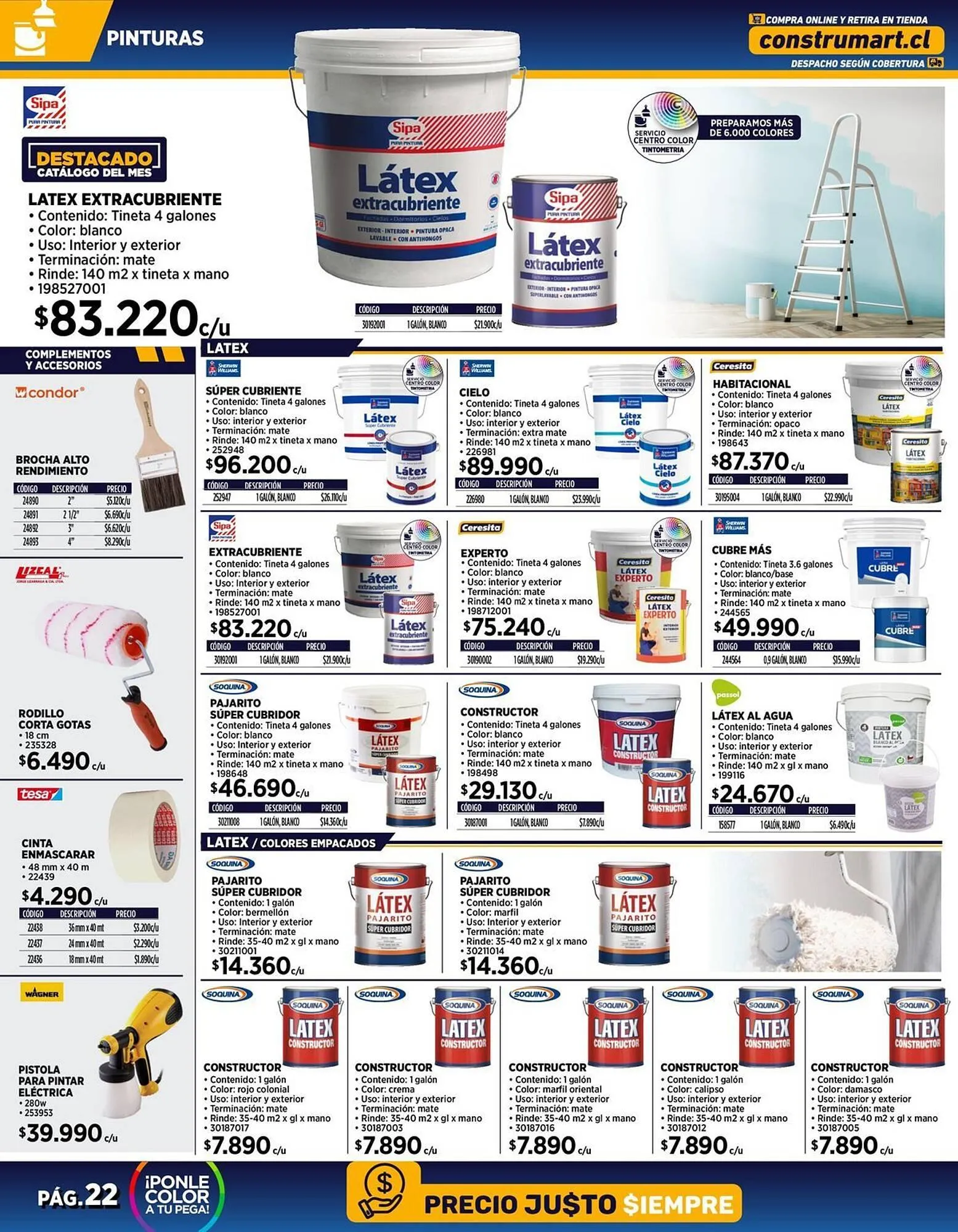 Catálogo de Catálogo Construmart 1 de octubre al 31 de octubre 2025 - Página 22