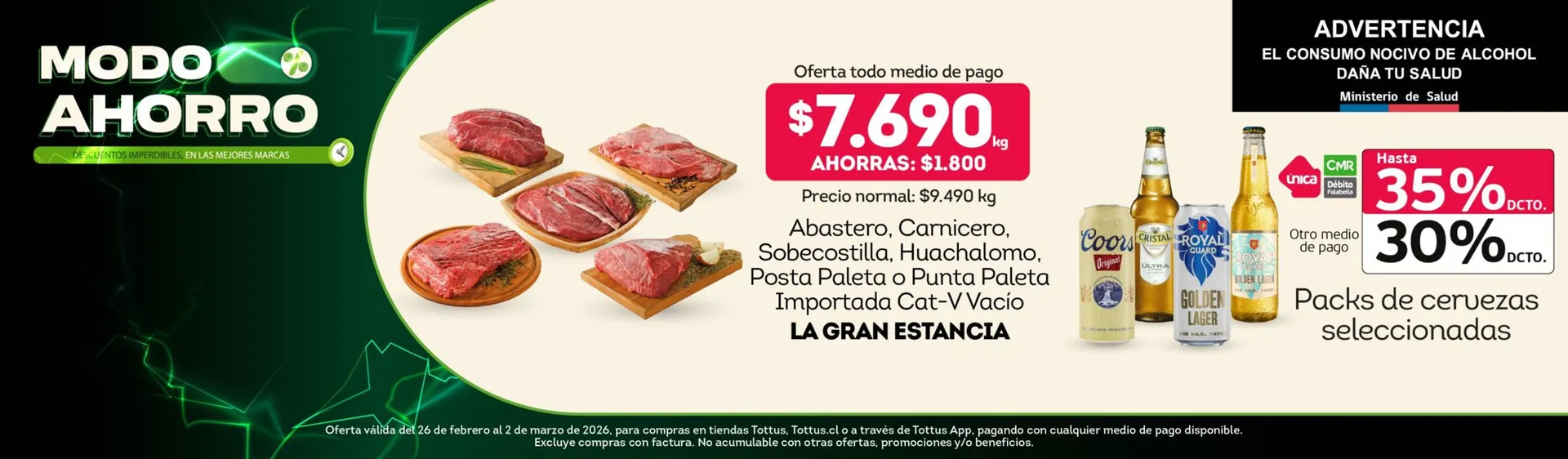 Catálogo de Catálogo Tottus 26 de febrero al 2 de marzo 2026 - Página 1